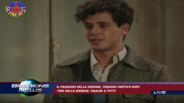 Il Paradiso delle signore, Tersigni criptico dopo fine delle riprese: 'Grazie a tutti'