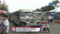 Ayuda at libreng sakay na abot hanggang probinsiya, panawagan ng ilang transport group | 24 Oras Weekend