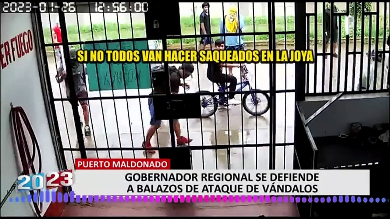 Exjefe de la DINI: "Lo que vimos hoy en Puerto Maldonado es el reflejo claro de la anarquía"