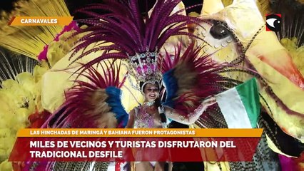Miles de vecinos y turistas disfrutaron del tradicional desfile