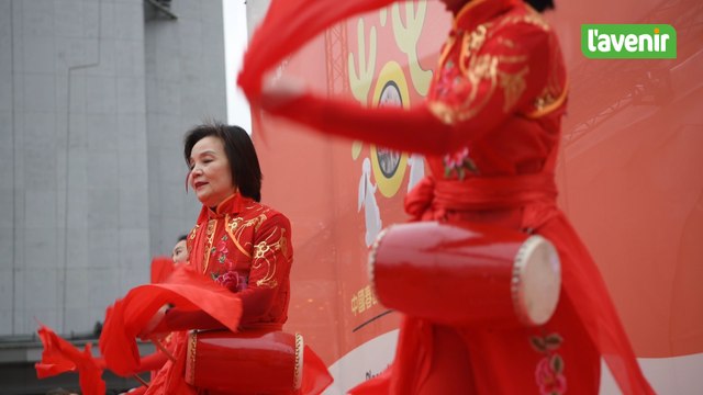 Namur: le nouvel an chinois sur la place d'Armes