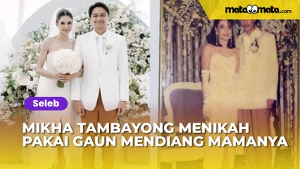 Mikha Tambayong Diam-diam Menikah Pakai Gaun Pengantin Mamanya, Ivan Gunawan Sedih