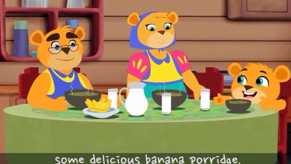 Goldilocks and the three bears - story time for kids