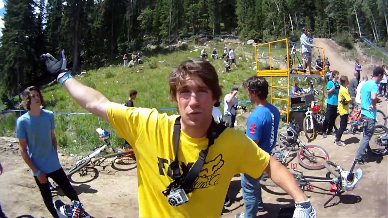 GoPro HD HERO Camera: Crankworx Colorado Day 3 - Slopestyle Qualifications & Super DH