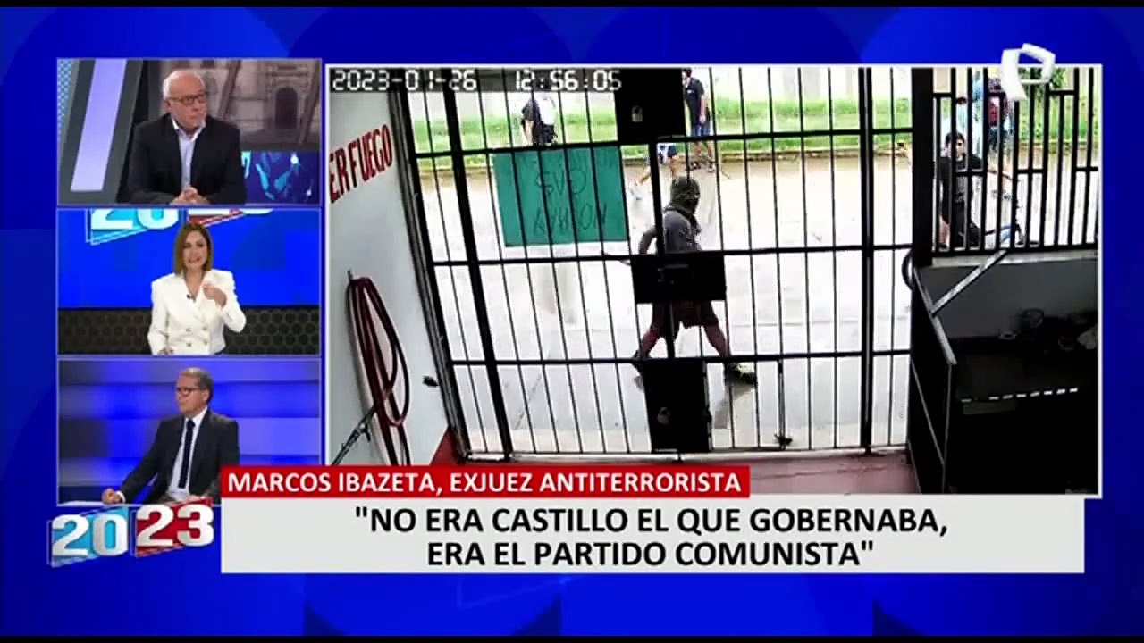 Marcos Ibazeta: “El golpe de Estado de Pedro Castillo fue un gatillazo para la violencia”