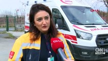 Ambulans şoförleri zamanla yarışıyor