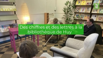 Des chiffres et des lettres à la bibliothèque de Huy