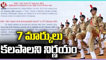 Télécharger la video: State Police Recruitment Board Key Decision To Add 7 Marks To All Constable Candidates | V6 News