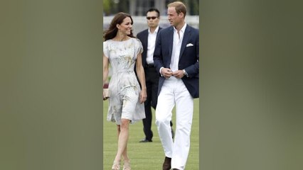 Duchess of Cambridge swapped the pretty, hand-painted chinoiserie silk dress by Jenny Packham,