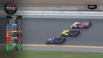 IMSA 24 H Daytona 2023 Race Crazy Restart Tandy vs Cadillac 3 Wide
