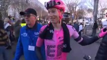 Grand Prix Cycliste de Marseille - La Marseillaise 2023 - La victoire de Neilson Powless (EF Education-EasyPost), Valentin Ferron (Team TotalEnergies)  2e