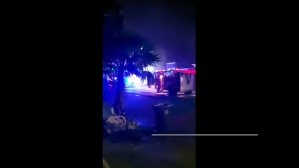 incendie Saint-Martin District 721