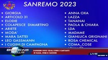 Sanremo 2023: quali sono i cantanti  in gara, nomi e canzoni