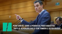 Pedro Sánchez, sobre la pérdida del poder adquisitivo: 
