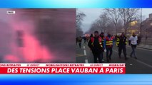 Des tensions sur la place Vauban à Paris