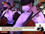 Centro Nacional de Acción Social por la Música ofrece concierto a la primera dama de Colombia