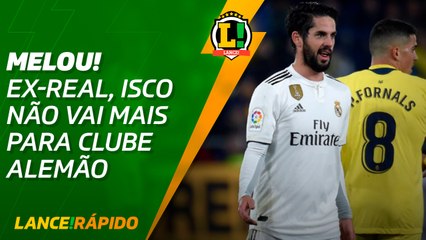 MELOU! Ex-Real, Isco não vai mais para clube alemão - LANCE! Rápido