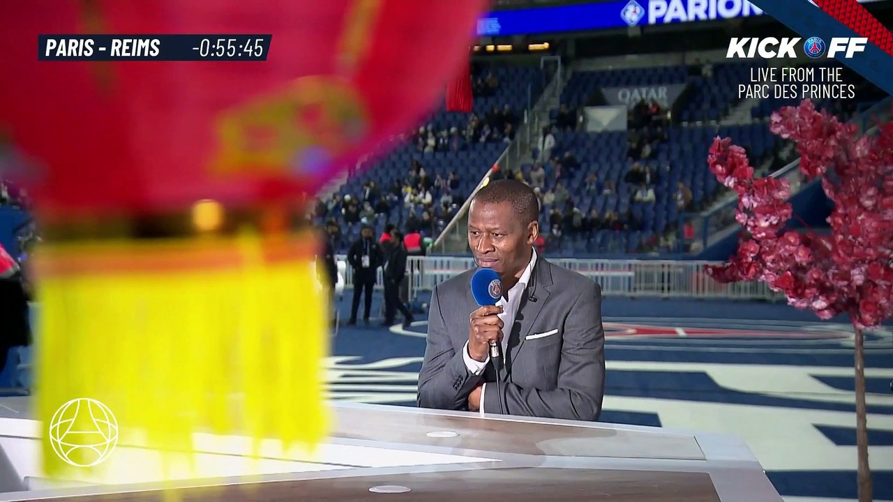 Kickoff :  Paris Saint-Germain - Stade de Reims, l'avant match au Parc des Princes