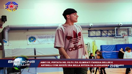 Amici 22, puntata del 29/01/23: eliminati Vanessa Bellini e  Antinelli (che riceve una bella notizia