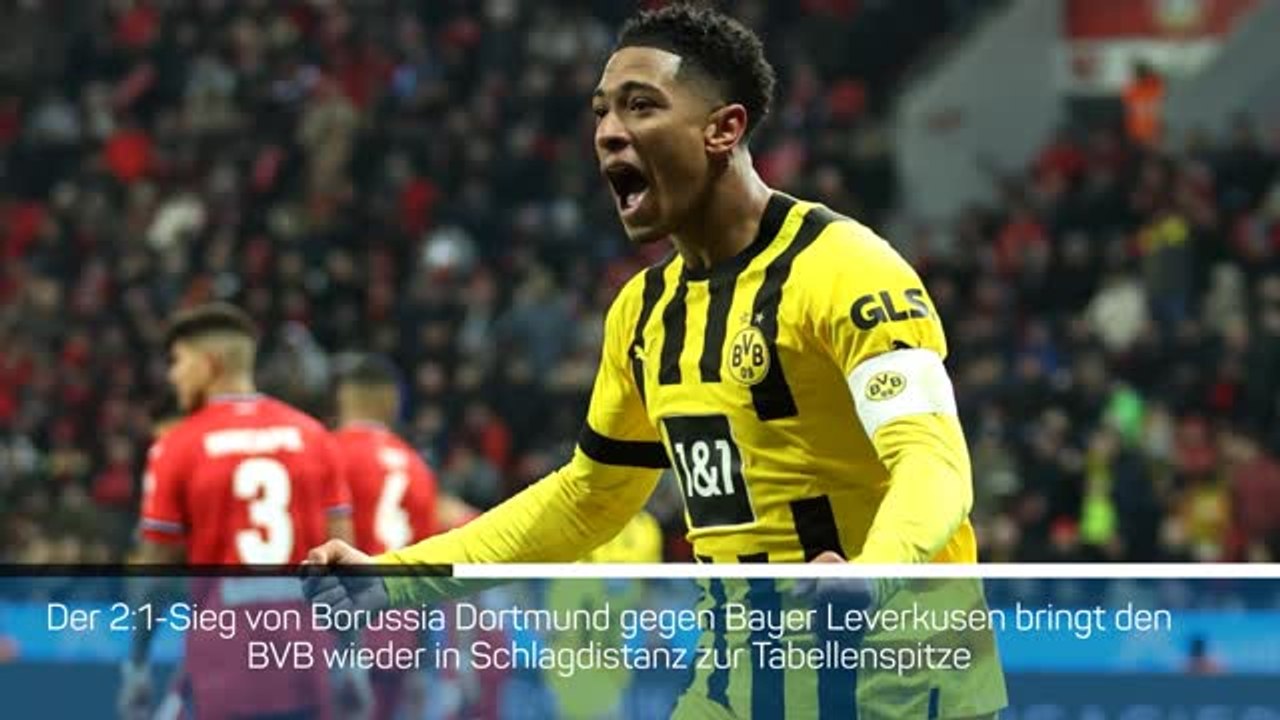 Fakten-Report: Dortmund gewinnt in Leverkusen