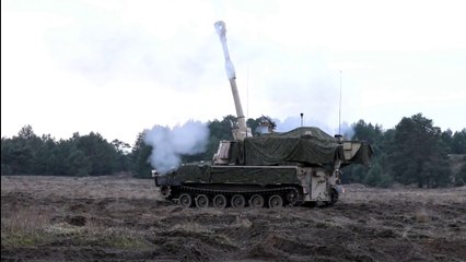 US Army • Field Artillery Live Fire Training • Toruń, Poland