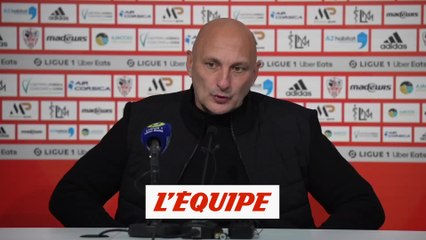 Pantaloni : « Je suis satisfait du comportement de mes joueurs » - Foot - L1 - ACA