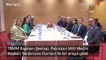 TBMM Başkanı Şentop, Pakistan Milli Meclis Başkan Yardımcısı Durrani ile bir araya geldi