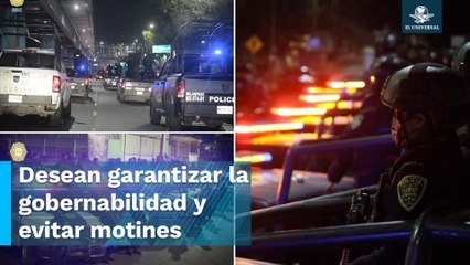 Por riesgo, trasladan a 89 reos peligrosos de la CDMX a cárceles federales