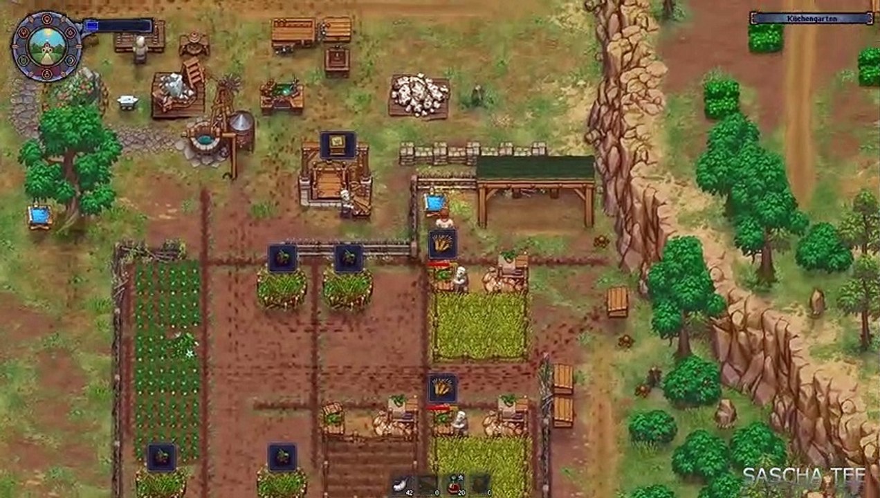 Das laternen-netzwerk. graveyard keeper #79 (part 1)