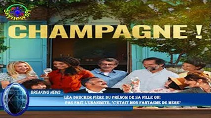 Léa Drucker fière du prénom de sa fille qui  pas fait l'unanimité, "c'était mon fantasme de mère"