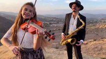 Viva La Vida - Coldplay - Karolina Protsenko & Daniele Vitale Sax - Violin Cover