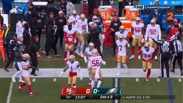 Philadelphia Eagles vs. San Francisco 49ers Full Highlights 1st QTR_ NFL Conference Championship