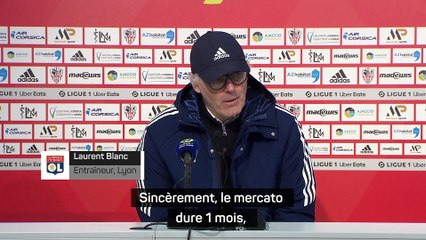 Blanc voudrait qu’il n’y ait pas de mercato d’hiver
