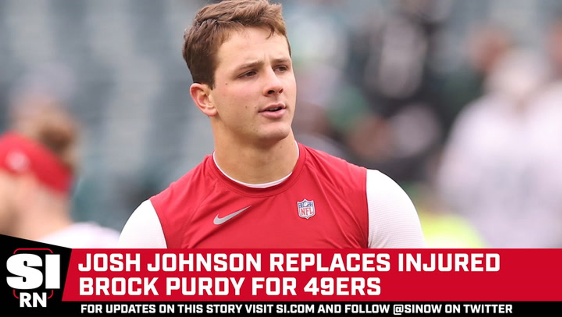 49ers' Josh Johnson Replaces Injured Brock Purdy - video Dailymotion