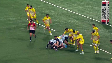 TOP 14 - Essai de Olivier KLEMENCZAK 2 (R92) - Racing 92 - Stade Rochelais - Saison 2022:2023