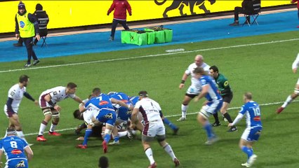 TOP 14 - Essai de Wilfrid HOUNKPATIN (CO) - Castres Olympique - Union Bordeaux-Bègles - Saison 2022:2023