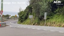 Red Bull F1 car on Sea Cliff Bridge | January 30, 2023 | Illawarra Mercury