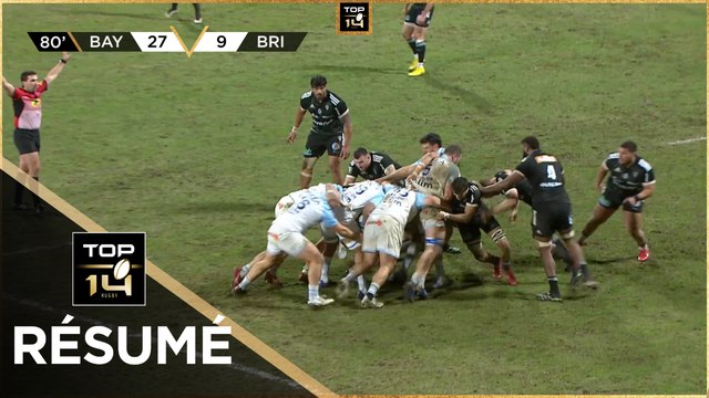 TOP 14 - Résumé Aviron Bayonnais-CA Brive: 37-9 - J16 - 2022-2023