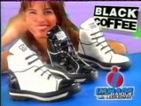Pubblicità/Bumper anni 90 RAI 2 - Scarpe Black Coffee con Miriana Trevisan