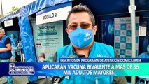 EsSalud: Más de 56 000 adultos mayores recibirán vacuna bivalente contra Civid-19 en sus casas