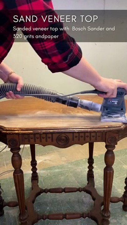 Tutorial on How to Sand Curvy and Contoured edges of your Furniture