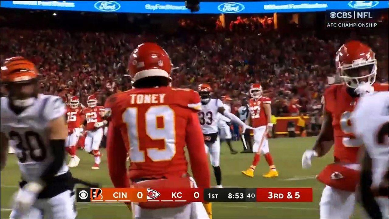 Cincinnati Bengals vs. Kansas City Chiefs Full Highlights 1st QTR_ AFC Conference Championship_ 2023