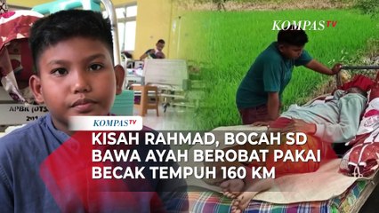 Kisah Rahmad, Bocah Aceh yang Tempuh 160 KM Antar Ayah Berobat Pakai Becak Motor