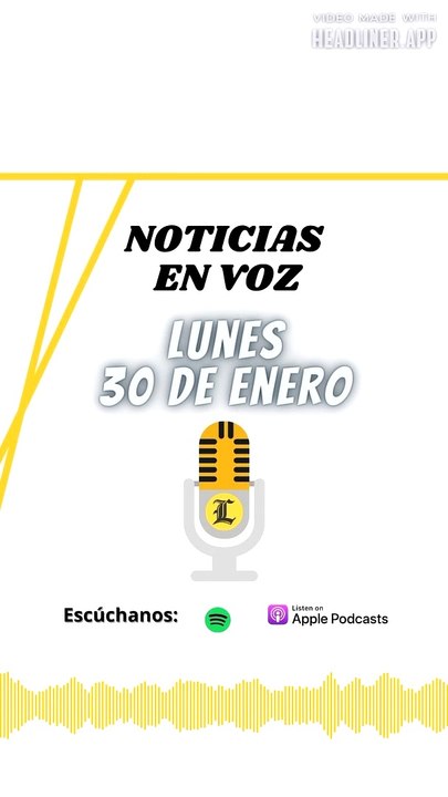 RESUMEN DE NOTICIAS LUNES 30 DE ENERO