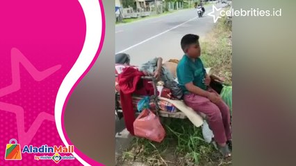 Viral! Bocah SD Rela Mengemudikan Becak Mesin 8 Jam demi Antar sang Ayah Berobat