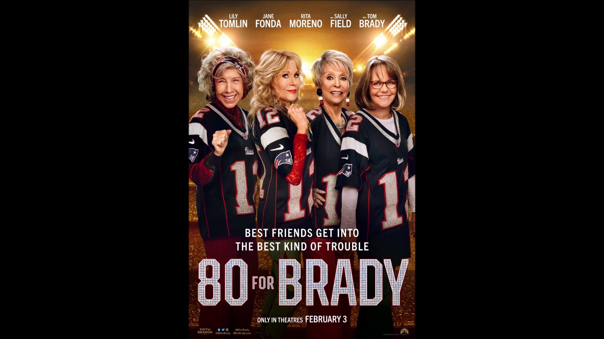 80 for Brady - Official Trailer © 2023 Comedy, Action and Adventure