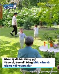 Leon nhà Hà Hồ lém lỉnh từ bé, mắt mí lót mà hết trợn đến liếc, "cà chớn" nhưng "nhát gan" | Điện Ảnh Net