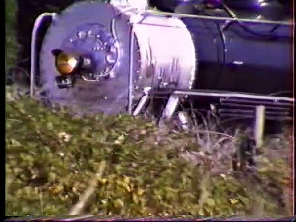 Blue Goose Steam Train for Cottage Grove TV station break