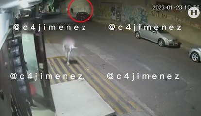 Menor escapa de balacera en CDMX