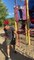 Kiddo Jumps Down Pole at Park Instead of Sliding Down It